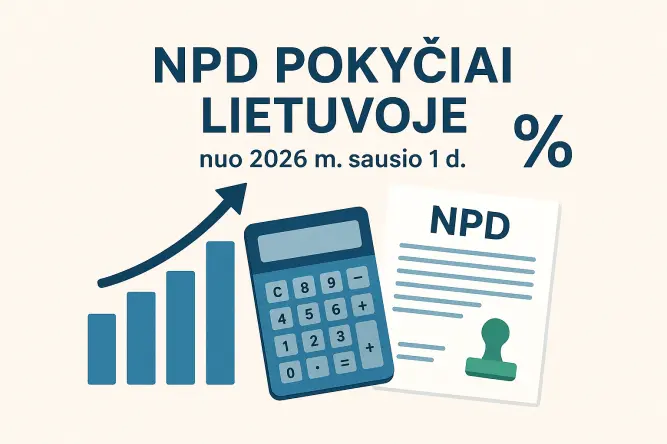Neapmokestinamas pajamų dydis(NPD)