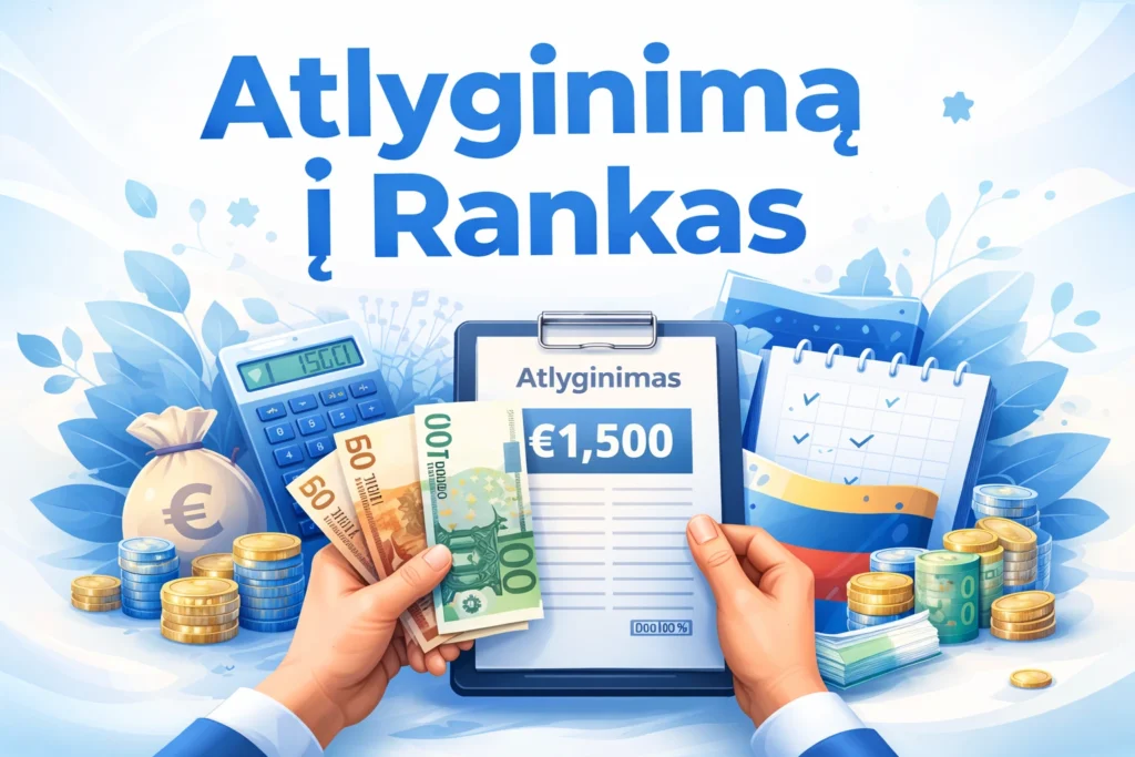 Atlyginimą į Rankas