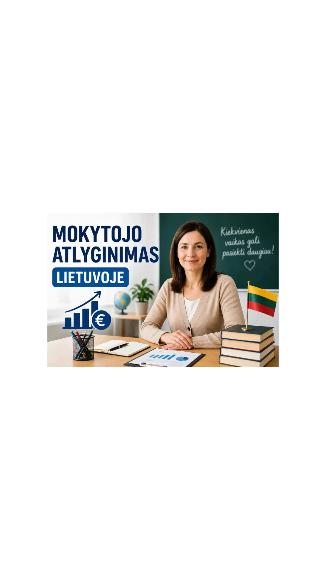 Mokytojo atlyginimas Lietuvoje